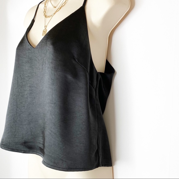 Wild Honey v-neck tanks top black - Picture 4 of 6